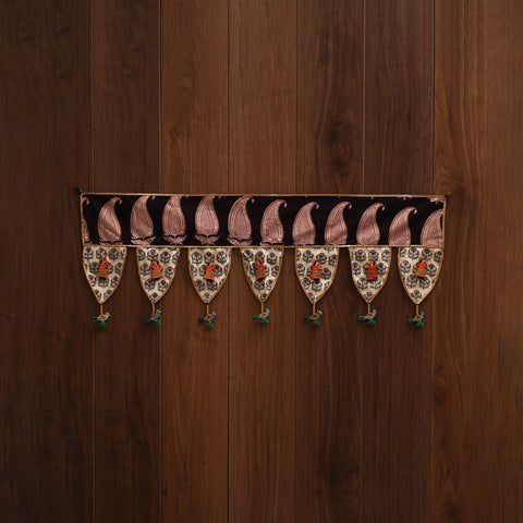 Handmade fabric toran for festive decor 131 - handcrafted