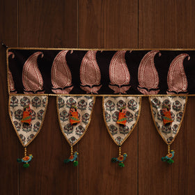 Handmade fabric toran for festive decor 131 - handcrafted