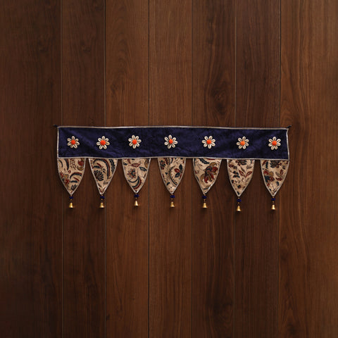 Handmade fabric toran for festive decor 133 - handcrafted