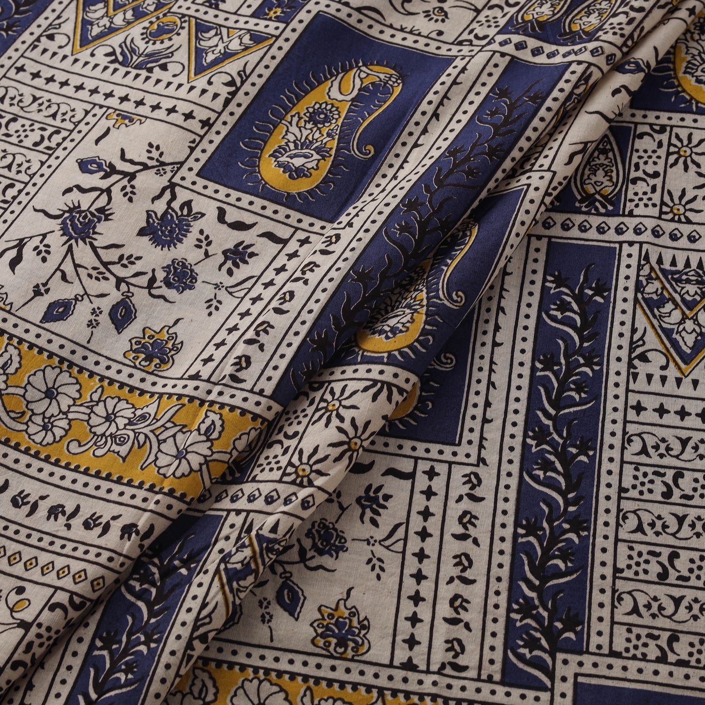 Kalamkari Printed Cotton Fabric 51