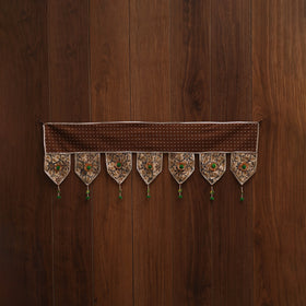 Handmade fabric toran for festive decor 136 - handcrafted