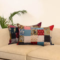Set of 2 Patchwork Pillow Covers 10