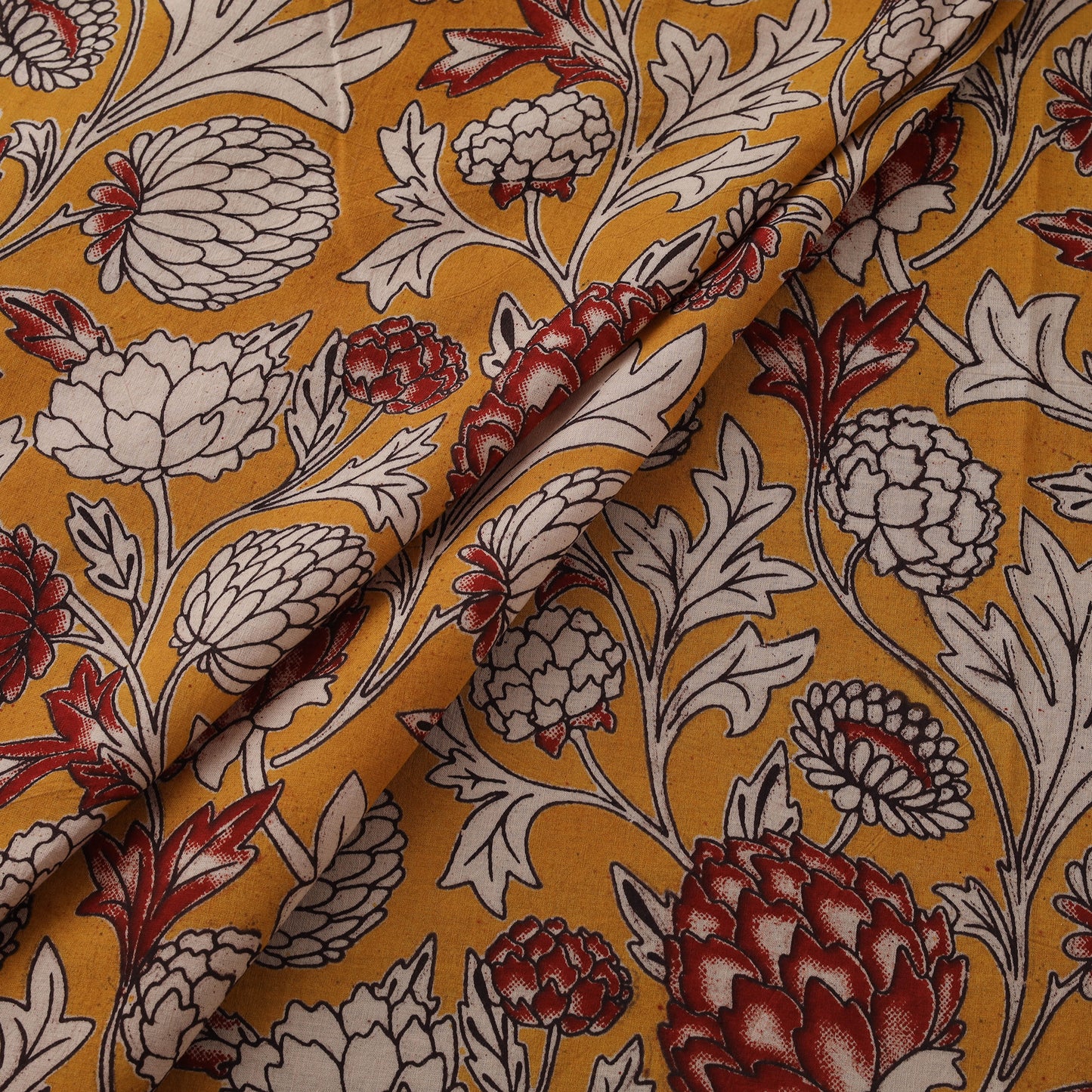 Kalamkari Printed Cotton Fabric 53