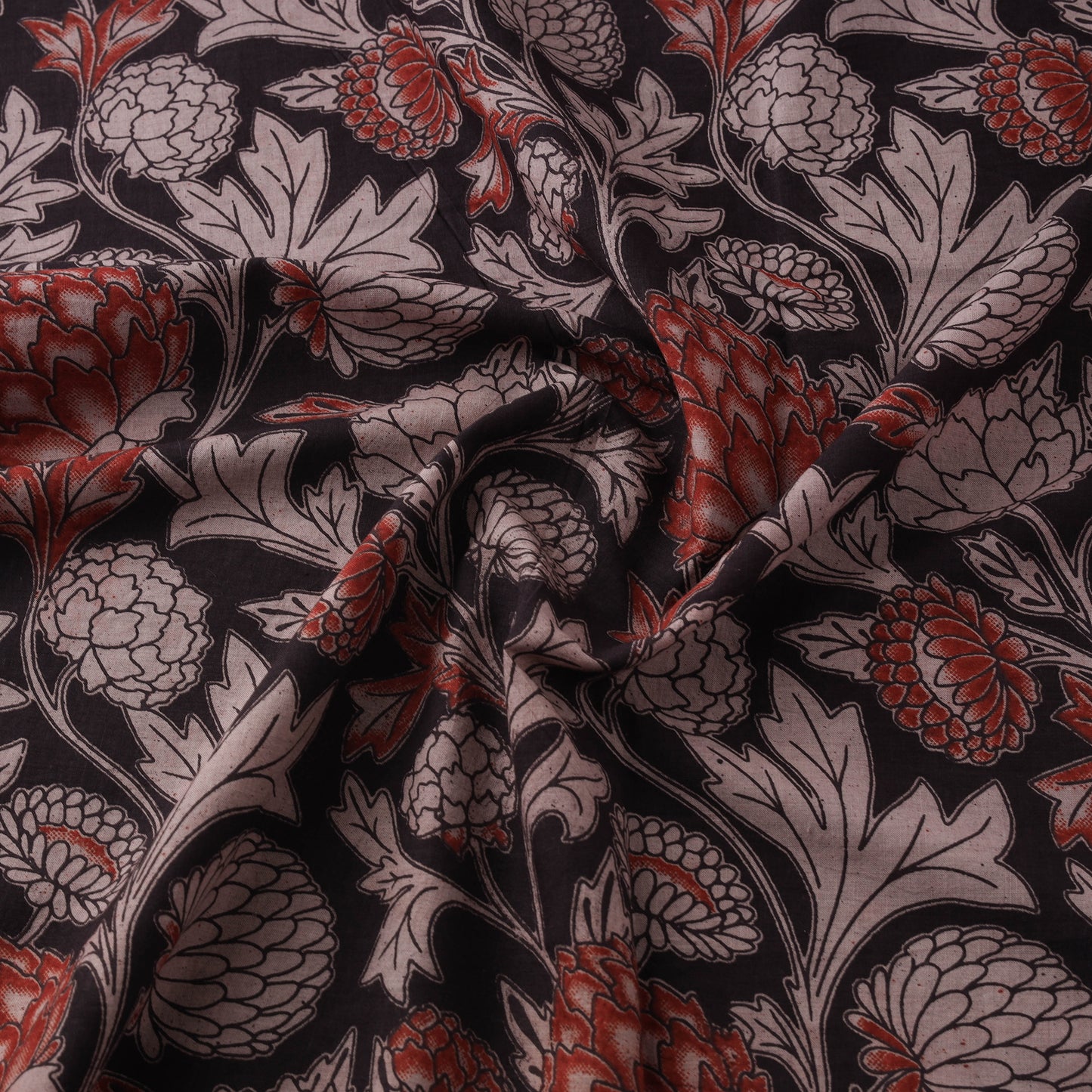 Kalamkari Printed Cotton Fabric 55
