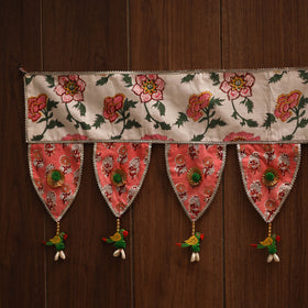 Handmade fabric toran for festive decor 139 - handcrafted