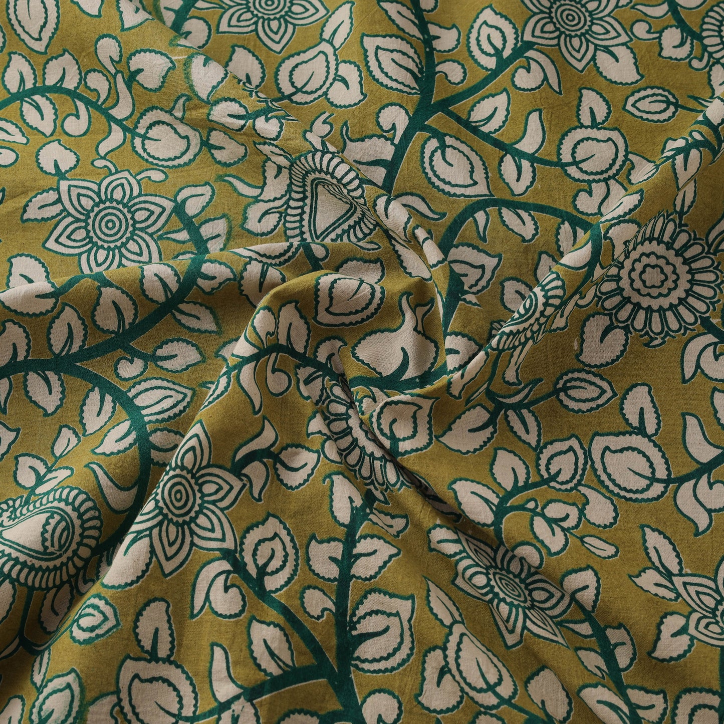 Kalamkari Printed Cotton Fabric 56
