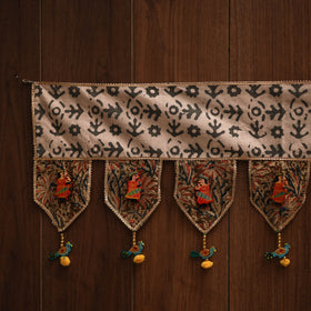 Handmade fabric toran for festive decor 140 - handcrafted