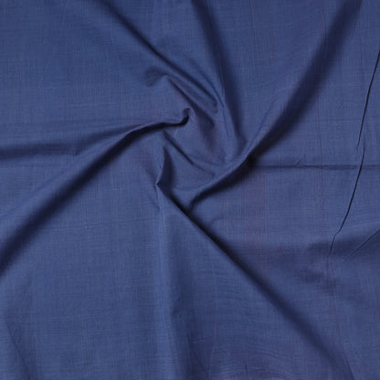 Blue - Jhiri Pure Handloom Cotton Precut Fabric (1.6 meter) 100