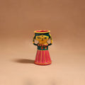 Women - Handpainted Manjusha Art Terracotta Doll Candle Stand for Home Decor 13