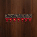 Handmade fabric toran for festive decor 143 - handcrafted