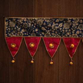 Handmade fabric toran for festive decor 143 - handcrafted