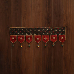 Handmade fabric toran for festive decor 146 - handcrafted