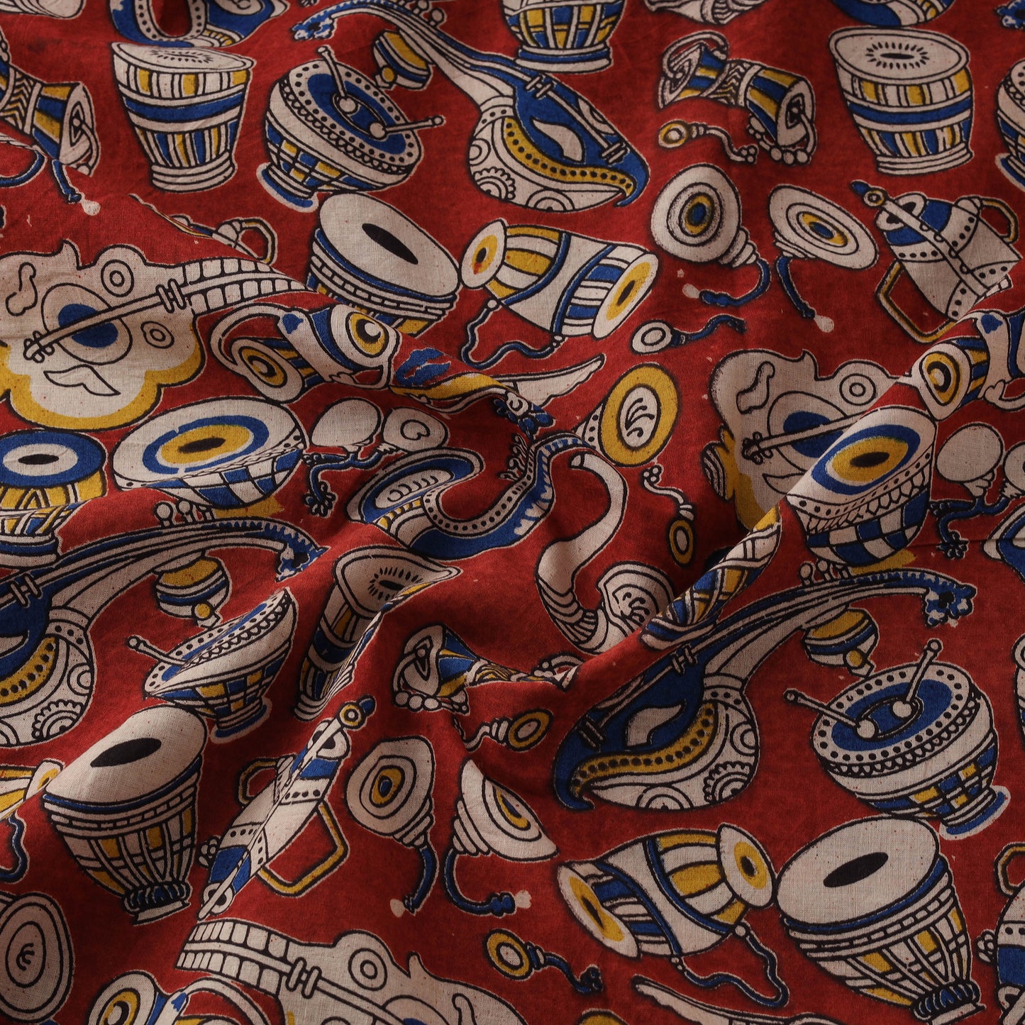 Kalamkari Printed Cotton Fabric 65