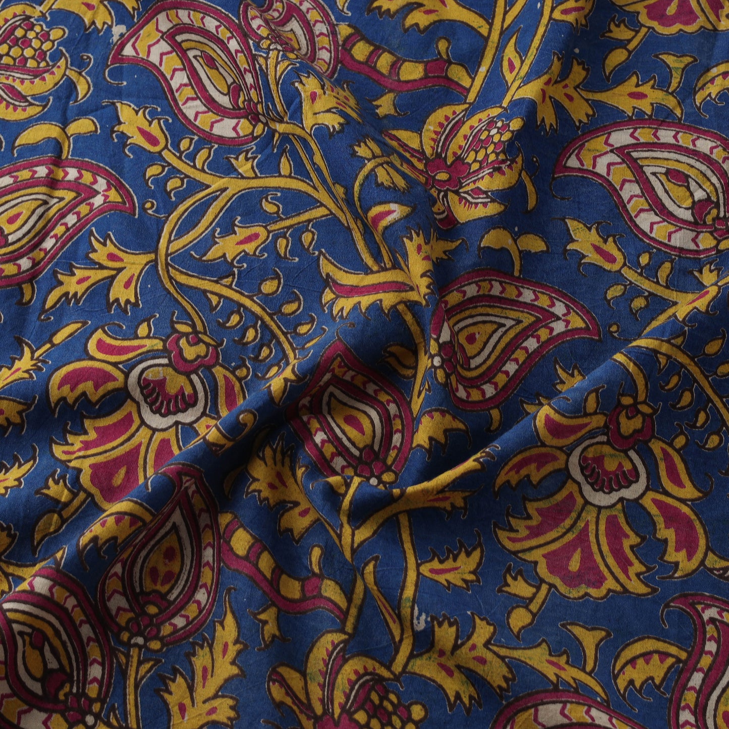 Kalamkari Printed Cotton Fabric 02
