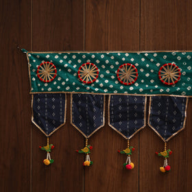 Handmade fabric toran for festive decor 149 - handcrafted