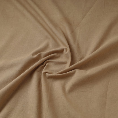 Brown - Jhiri Pure Handloom Cotton Fabric 90