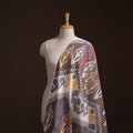 Multicolor - Pochampally Central Asian Ikat Pure Cotton Fabric 03