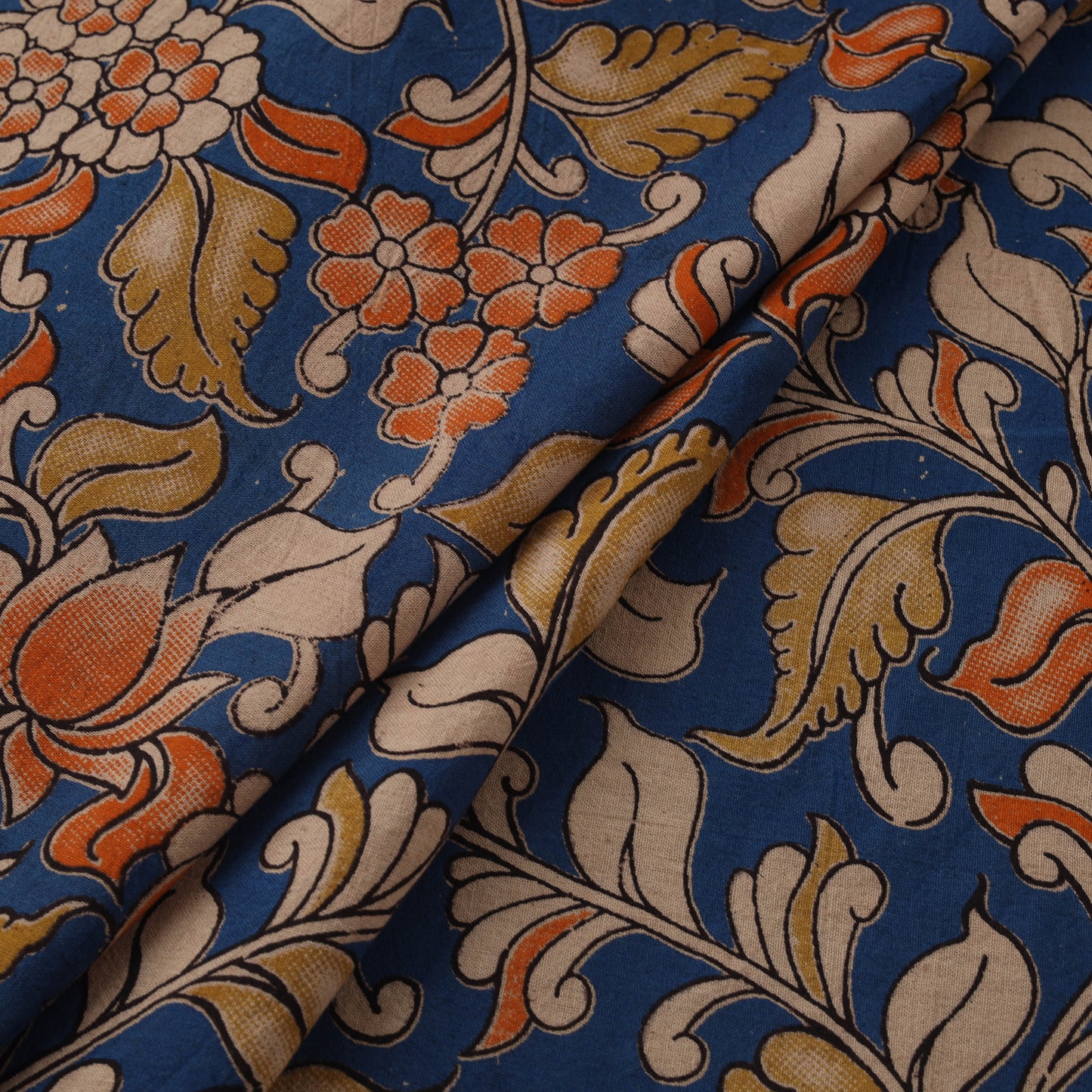 Kalamkari Printed Cotton Fabric 06