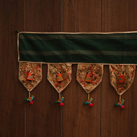 Handmade fabric toran for festive decor 156 - handcrafted