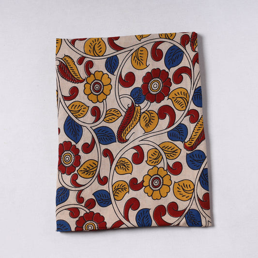 Kalamkari Printed Cotton Precut Fabric (1.8  meter) 04