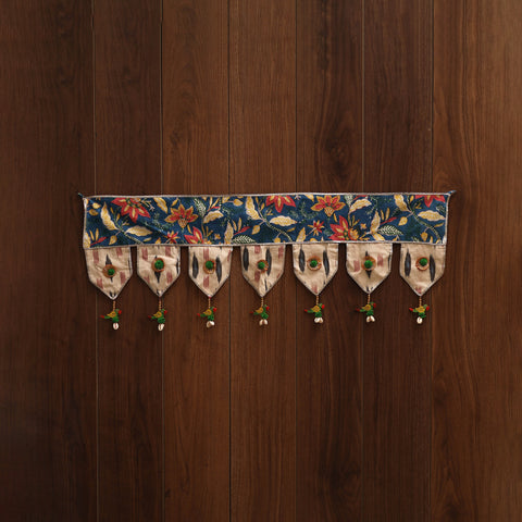 Handmade fabric toran for festive decor 158 - handcrafted