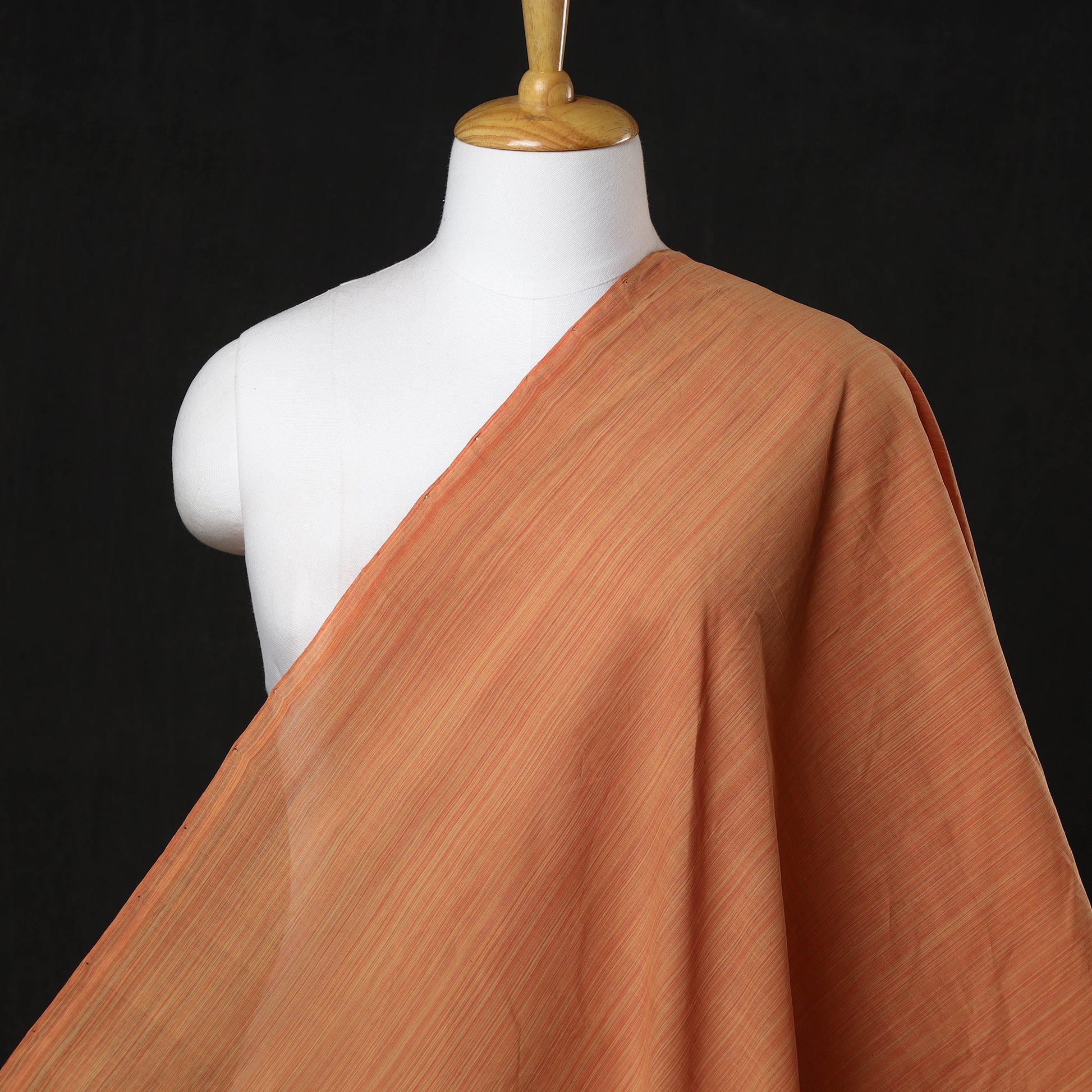 Original Mangalagiri Handloom Stripe Cotton Fabric
