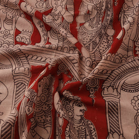 Kalamkari Printed Cotton Fabric 13