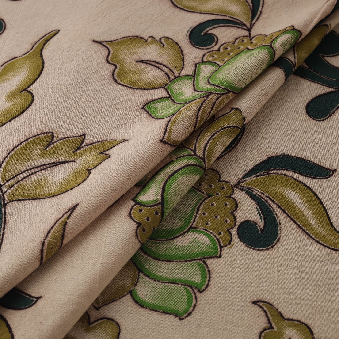 Kalamkari Printed Cotton Fabric 18
