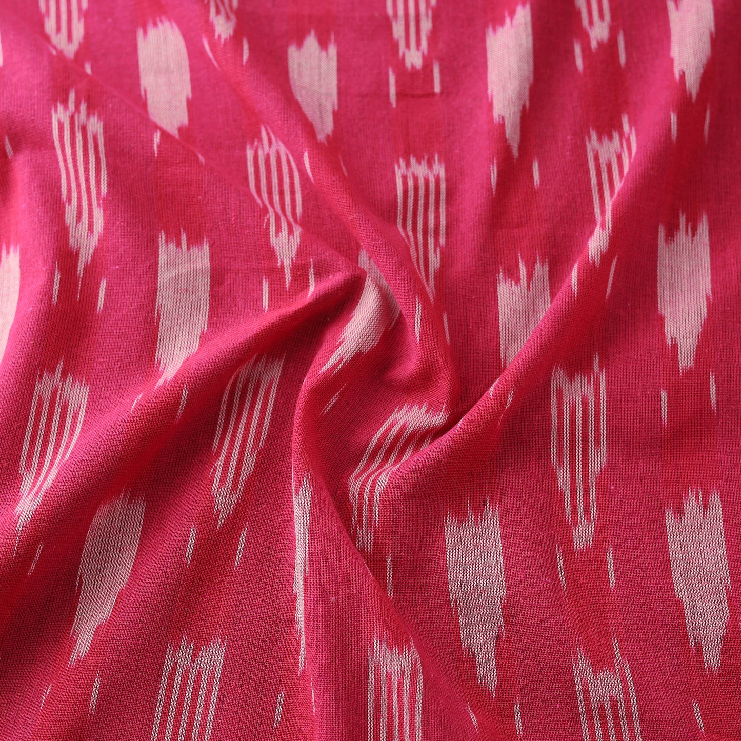 Pochampally Ikat Weave Pure Cotton Fabric 08