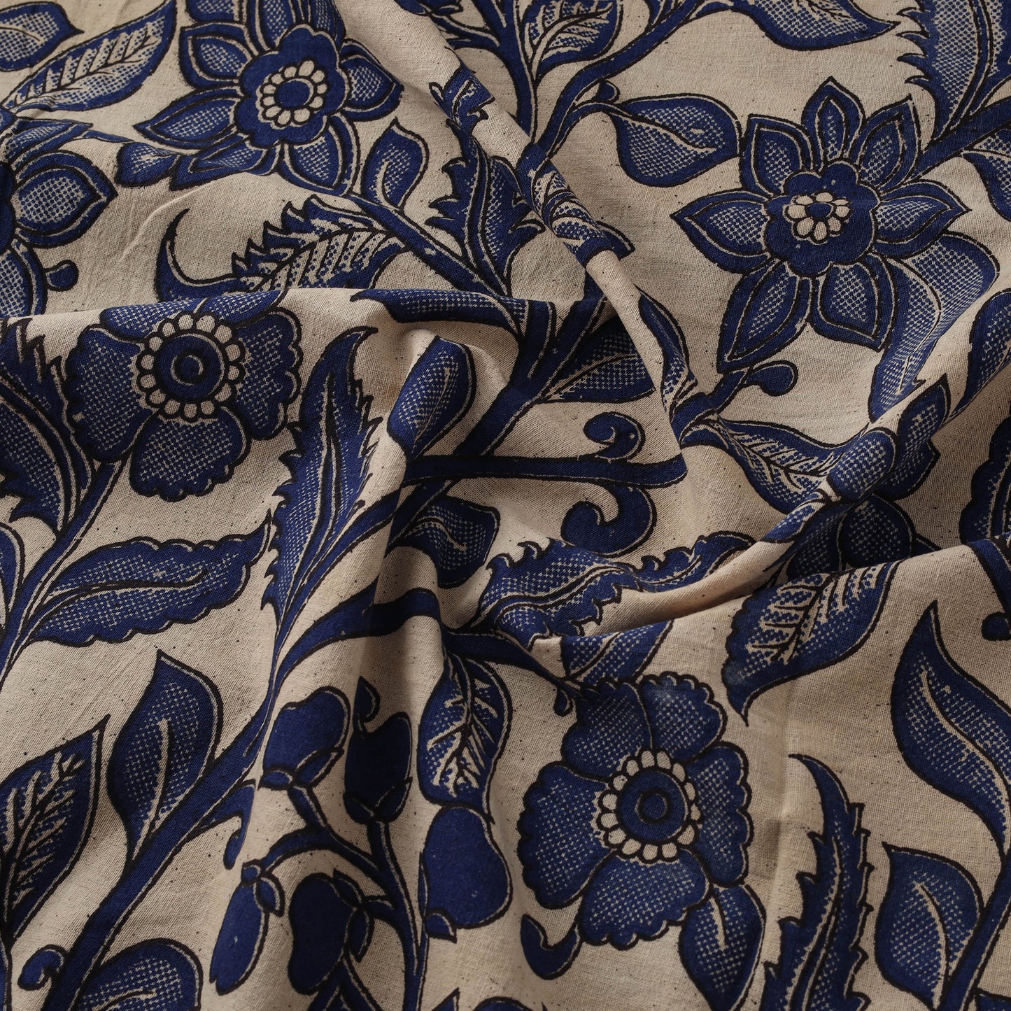 Kalamkari Printed Cotton Fabric 19