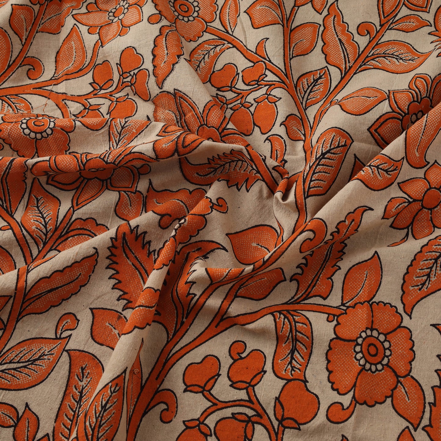 Kalamkari Printed Cotton Fabric 21