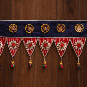 Handmade fabric toran for festive decor 32 - handcrafted