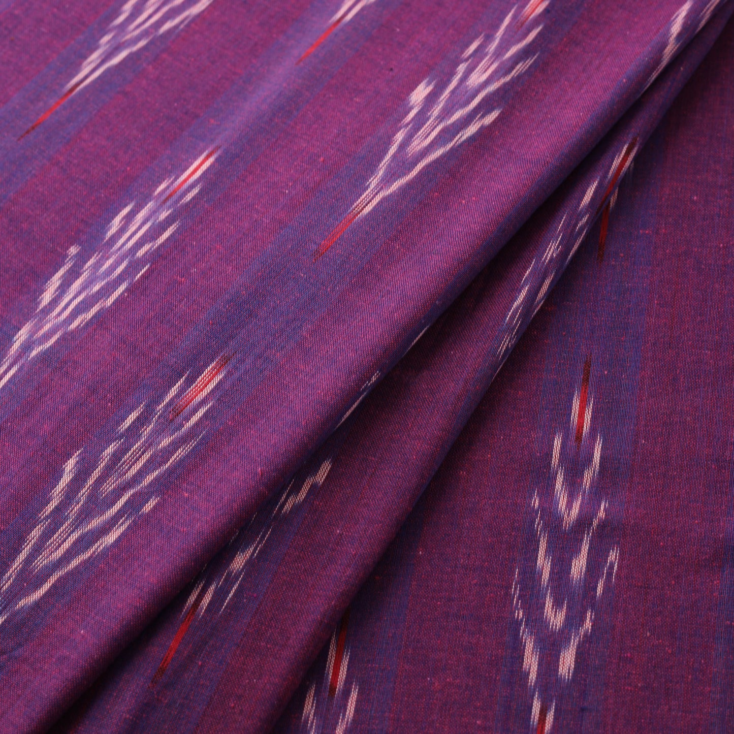 Pochampally Ikat Weave Pure Cotton Fabric 05