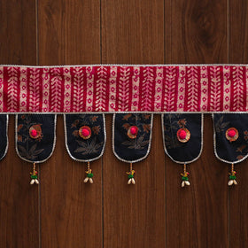 Handmade fabric toran for festive decor 127 - handcrafted