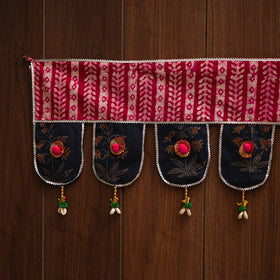Handmade fabric toran for festive decor 127 - handcrafted