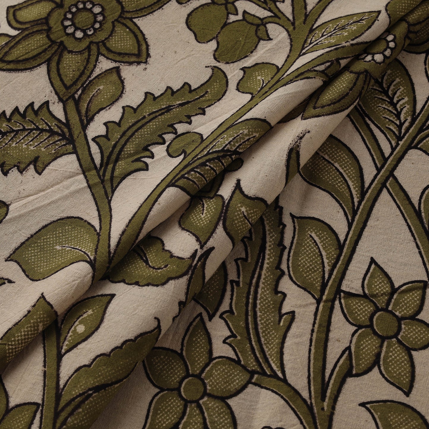 Kalamkari Printed Cotton Fabric 26