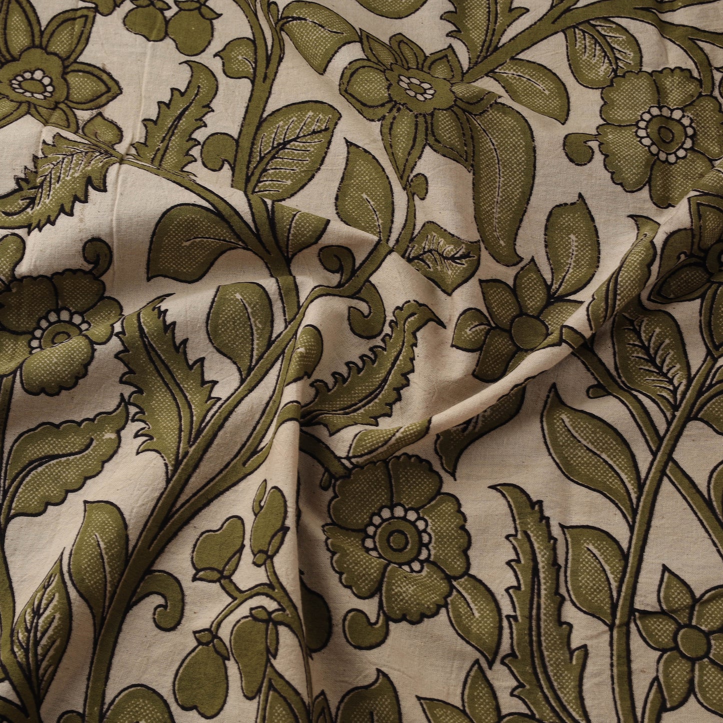 Kalamkari Printed Cotton Fabric 26