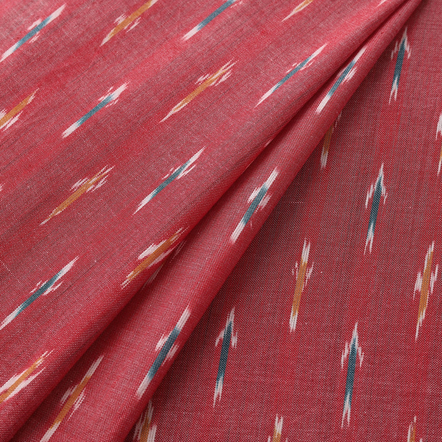 Pochampally Ikat Weave Pure Cotton Fabric 01