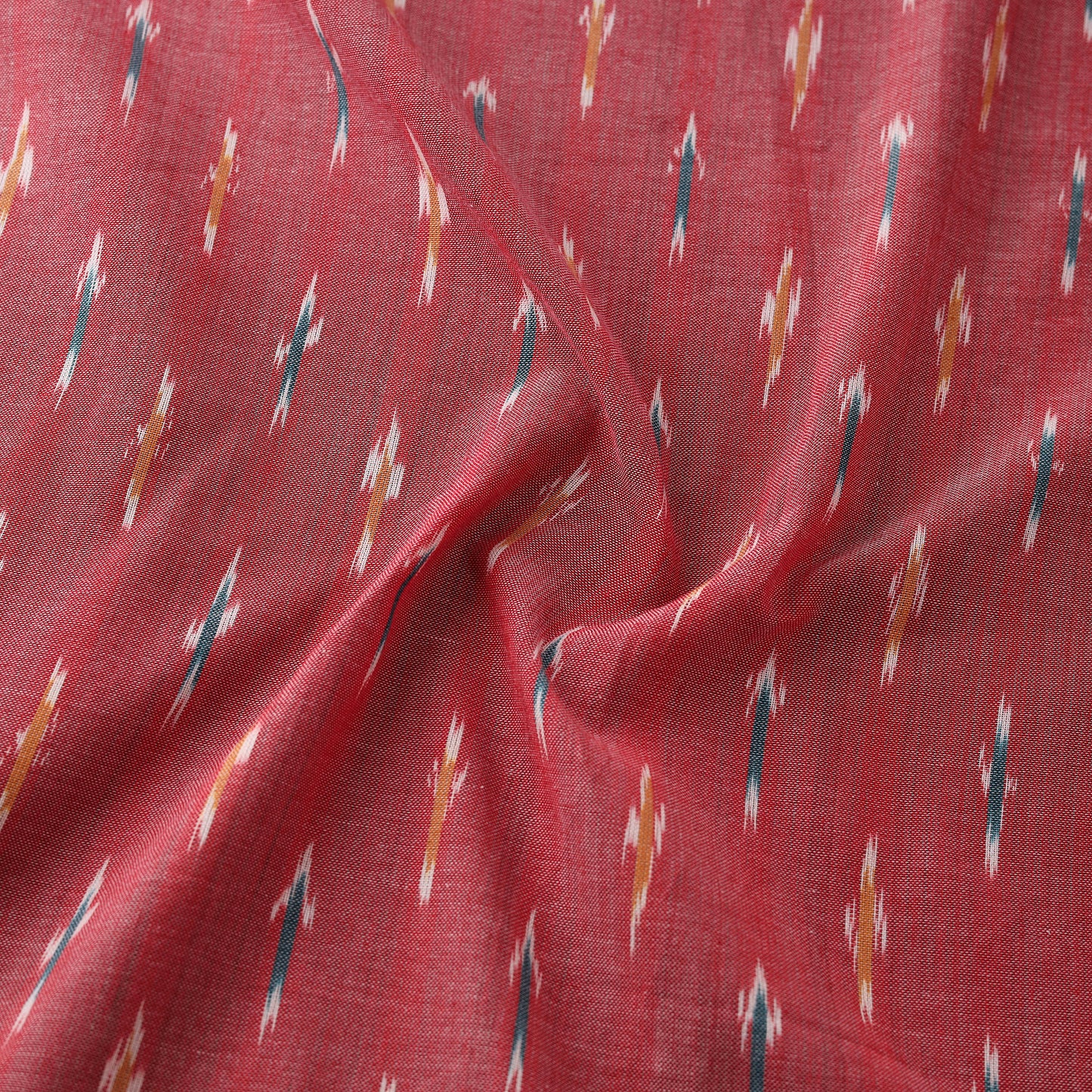 Pochampally Ikat Weave Pure Cotton Fabric 01