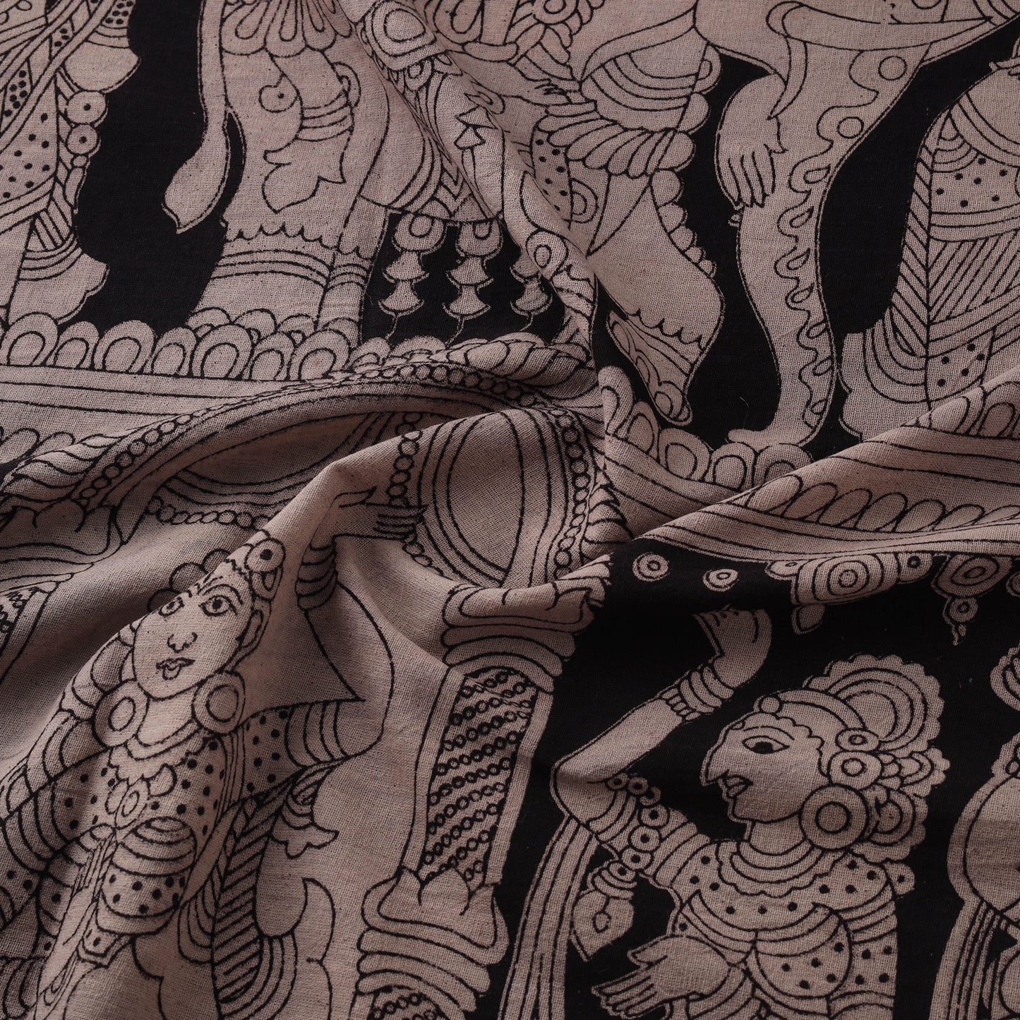 Kalamkari Printed Cotton Fabric 28