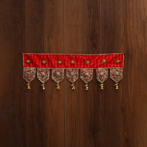 Handmade fabric toran for festive decor 45 - handcrafted