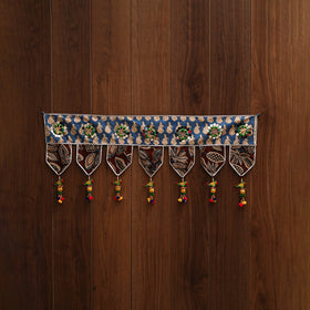 Handmade fabric toran for festive decor 03 - handcrafted