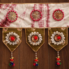 Handmade fabric toran for festive decor 90 - handcrafted