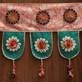Handmade fabric toran for festive decor 73 - handcrafted