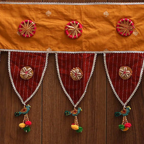 Handmade fabric toran for festive decor 100 - handcrafted
