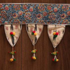Handmade fabric toran for festive decor 123 - handcrafted