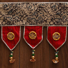 Handmade fabric toran for festive decor 128 - handcrafted