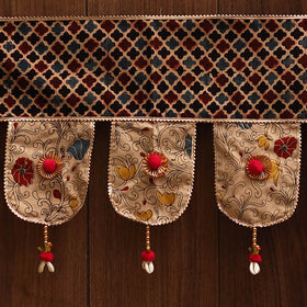 Handmade fabric toran for festive decor 135 - handcrafted