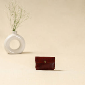 Handcrafted Kutch Embroidery Leather Card Holder 10