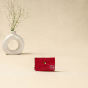 Handcrafted Kutch Embroidery Leather Card Holder 11